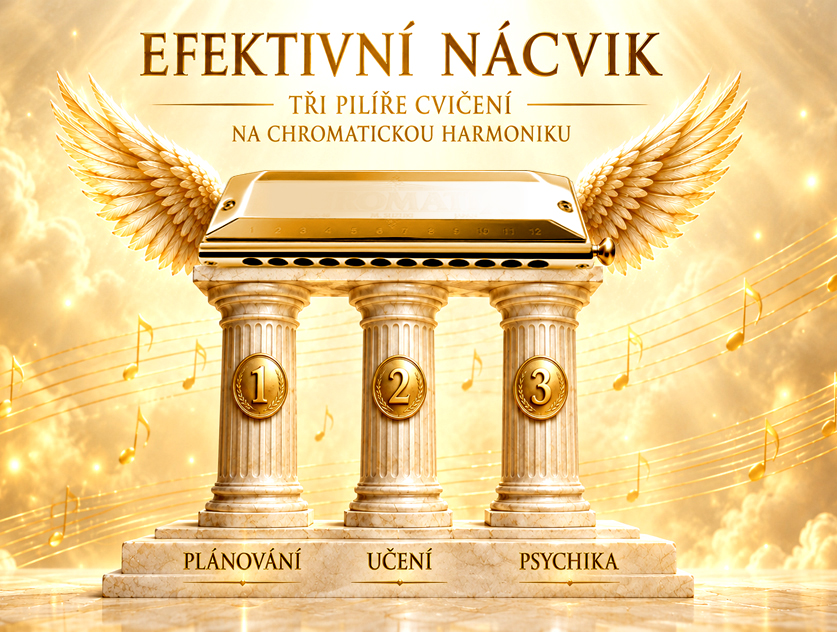 Okřídlená harmonika na třech sloupech: plánování, učení, psychika